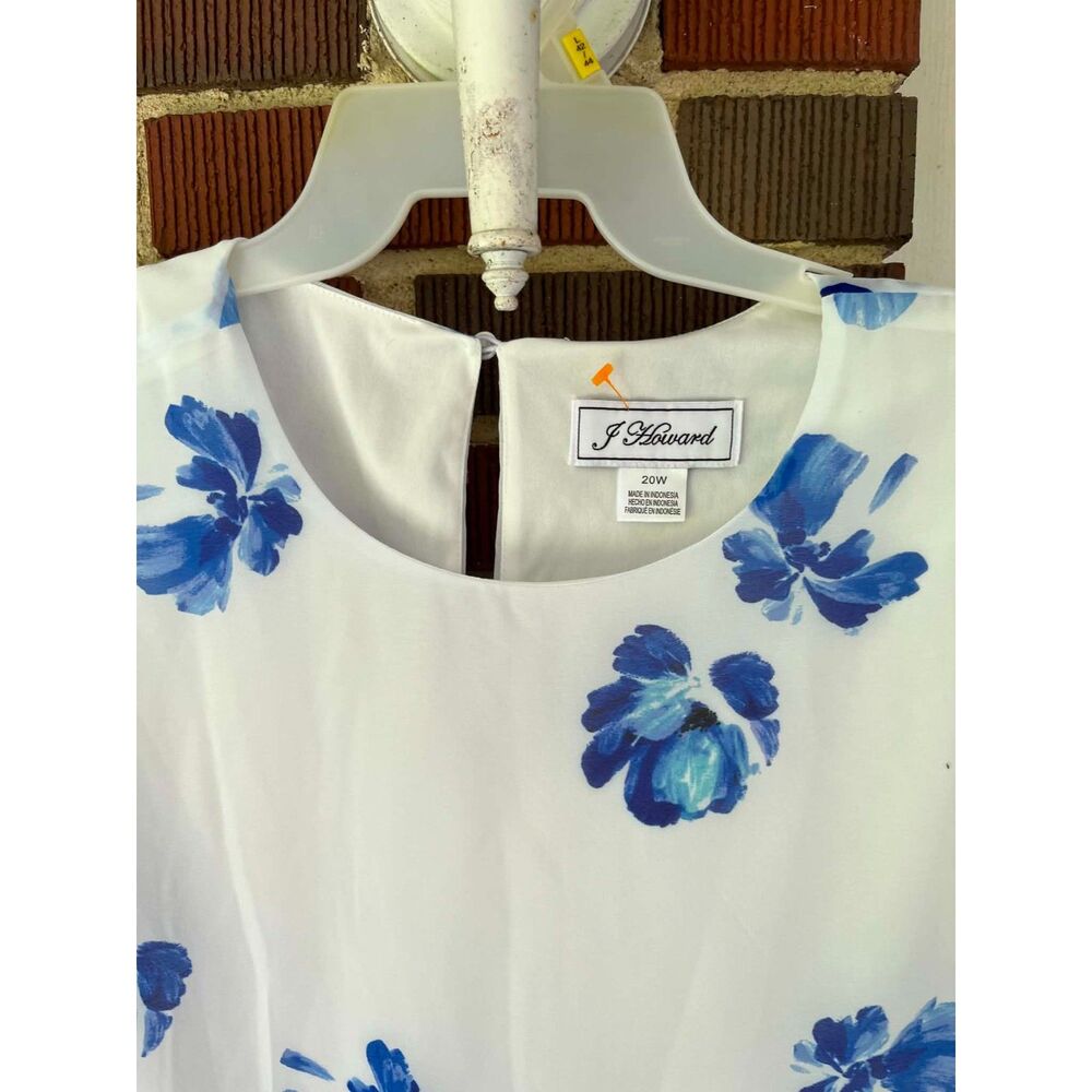 plus size j Howard floral dress